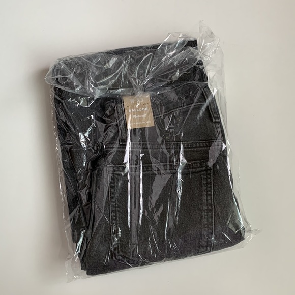 NWT MW Balloon Jeans in Brunswick Wash 23 - Picture 10 of 15